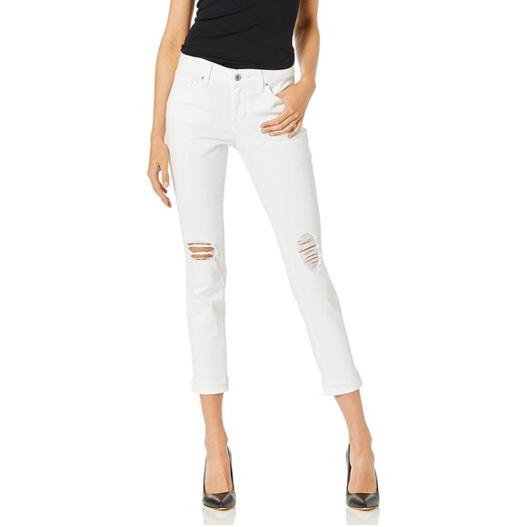Jessica Simpson Women's Forever Roll Cuff Skinny Crop to Ankle Jean size 14W - Picture 1 of 2